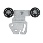 Sitema corredizo doble para riel uperior de cloet hermex